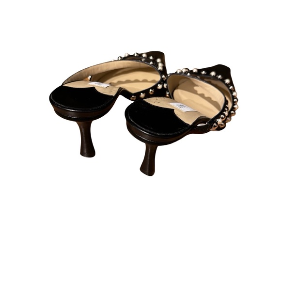 Jimmy Choo Black Pearl-Embellished Heels - Picture 5 of 11